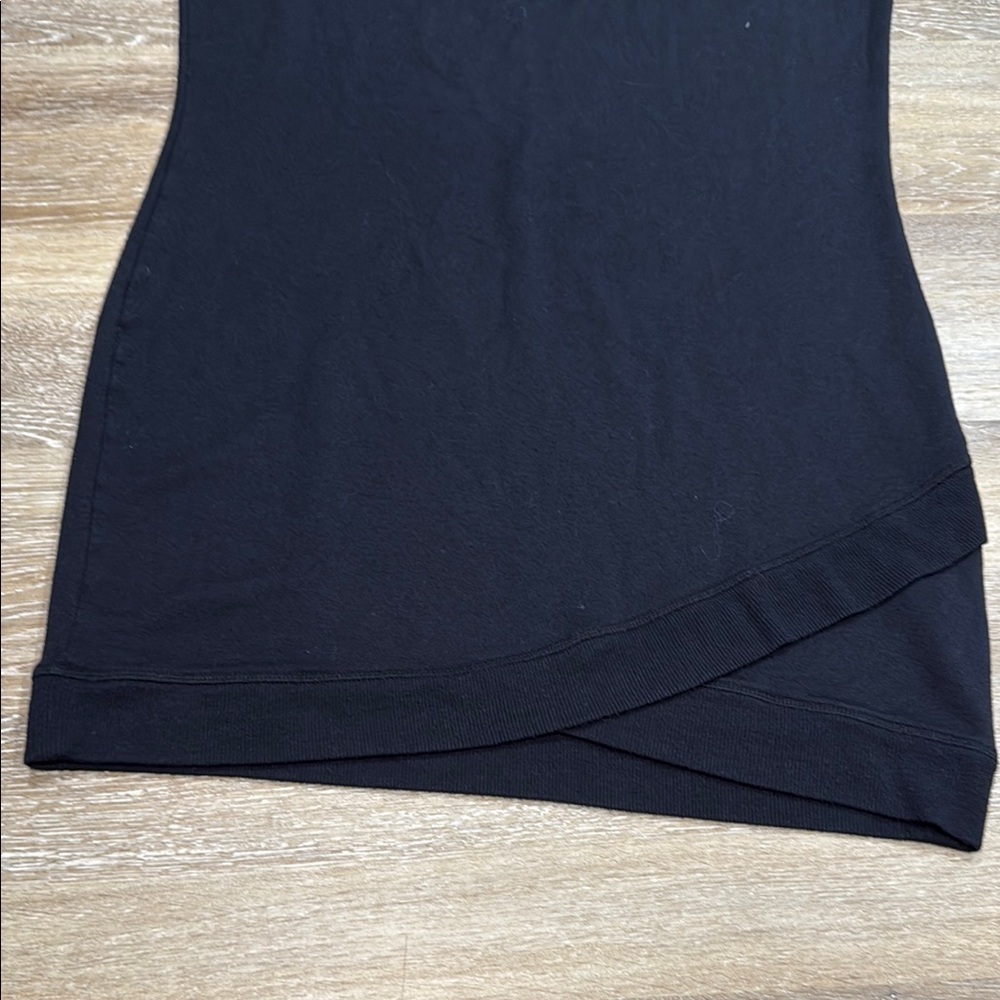Athleta Women’s Black Midi Dress Stretch Size Small - Picture 12 of 13